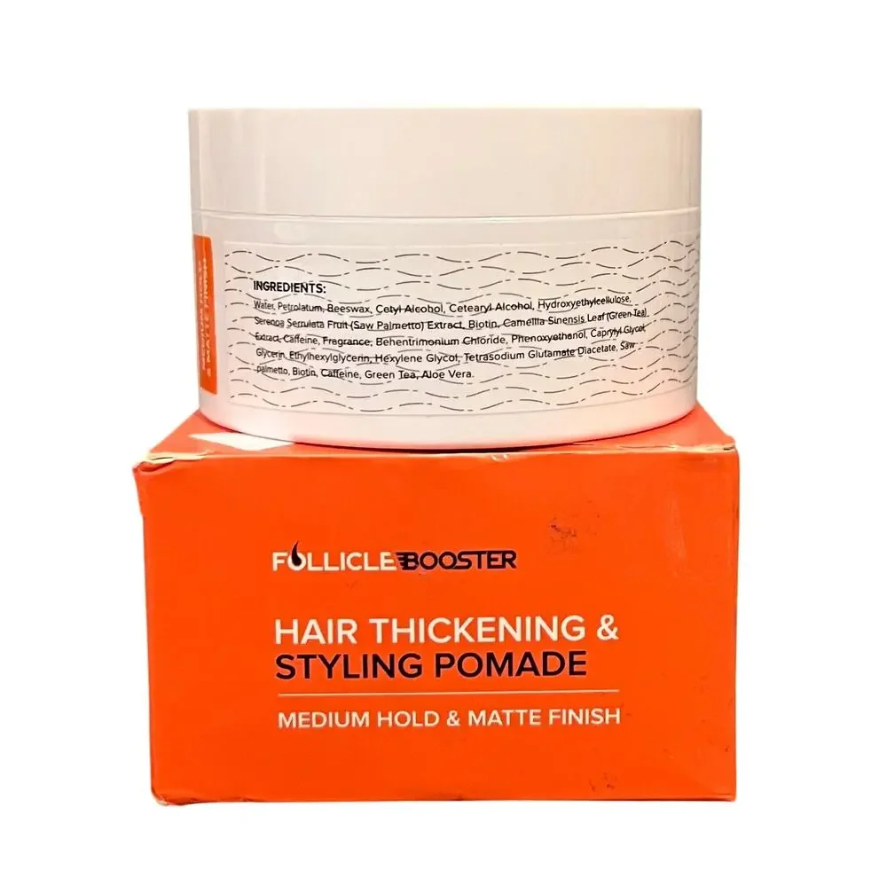 NEW Follicle Booster Men's Thickening Styling Pomade 3oz